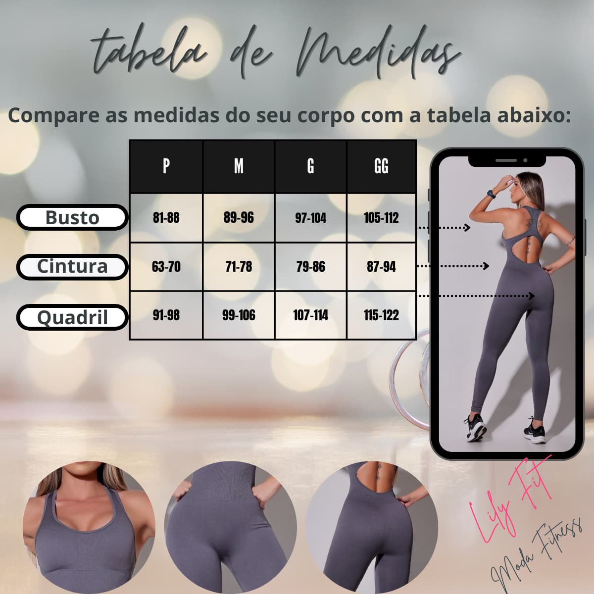 Macacão Fitness Nadador Cinza